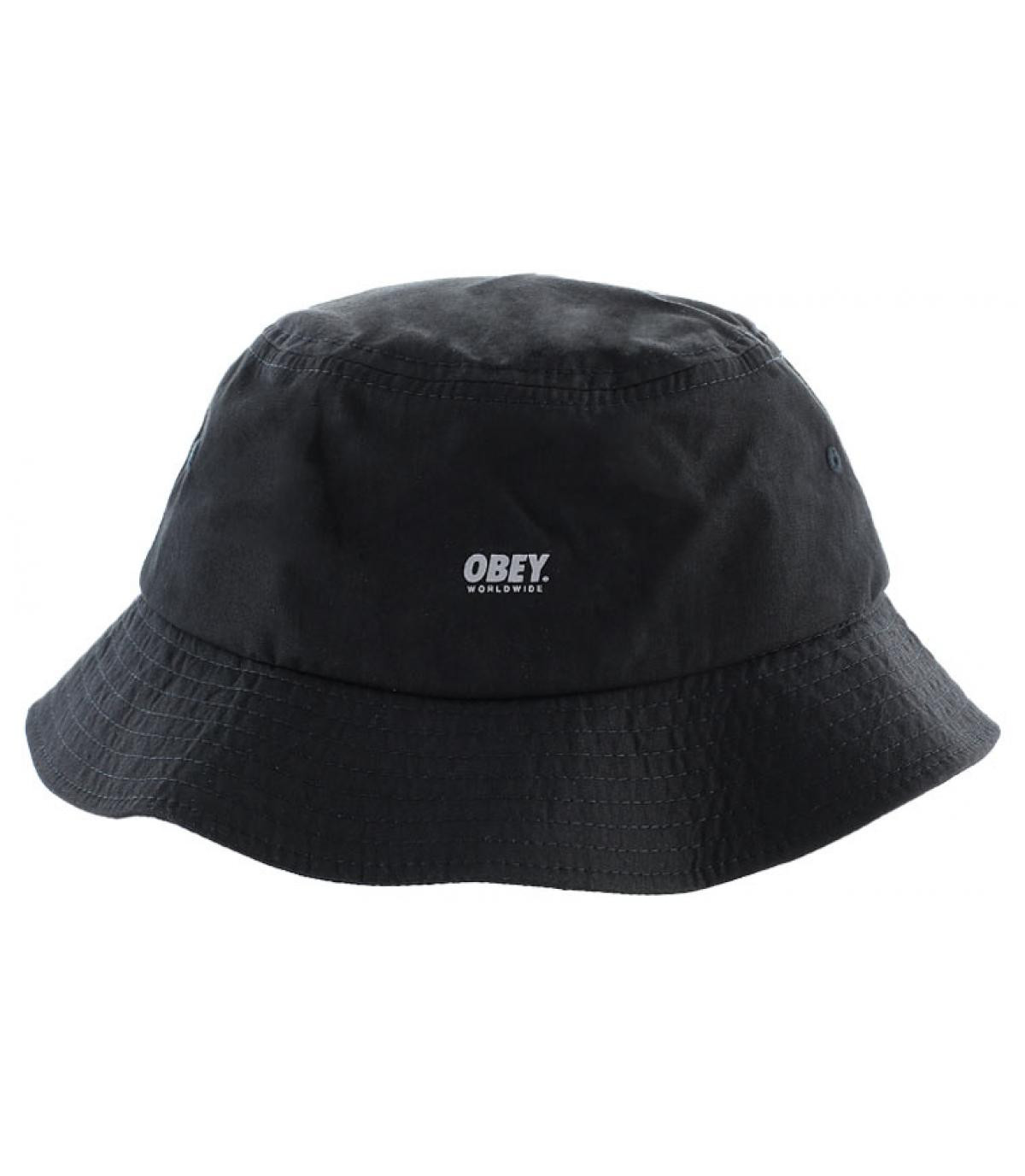 Zwarte Obey Traverse vissershoed zwart Obey.