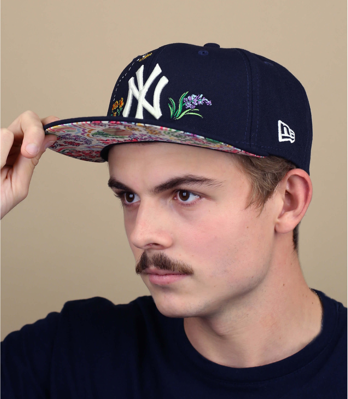Watercolor Floral 5950 NY Yankees