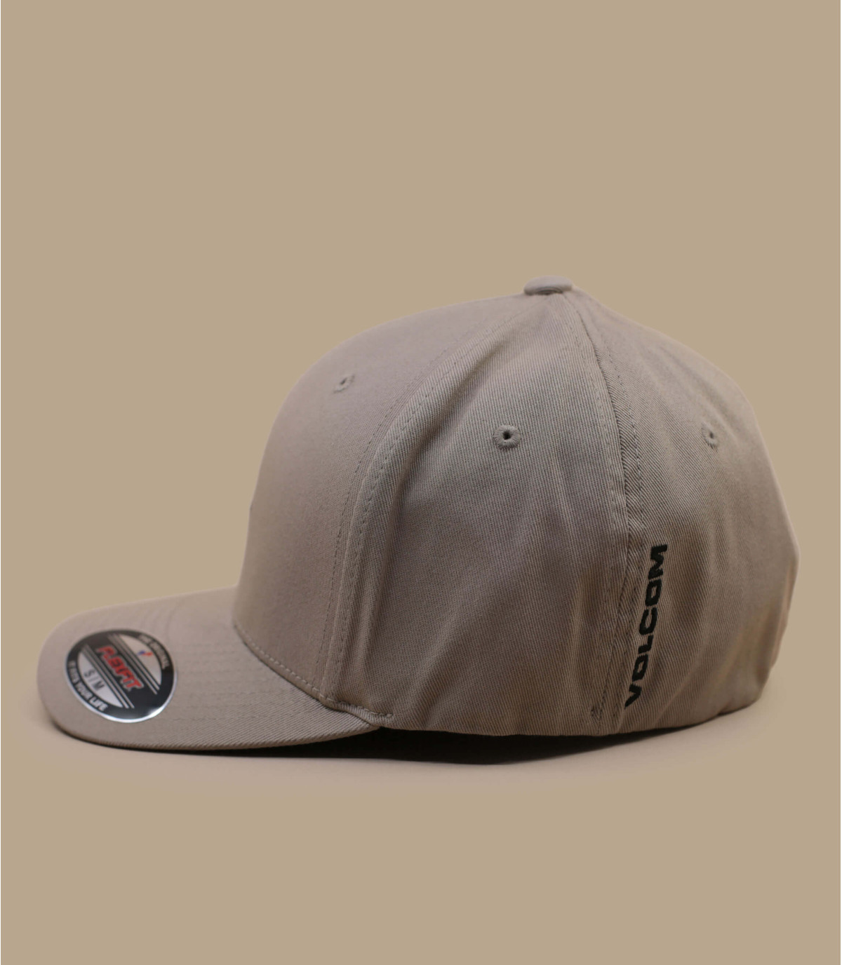 beige baseball cap - Full Stone Flexfit Cap khaki Volcom : Headict