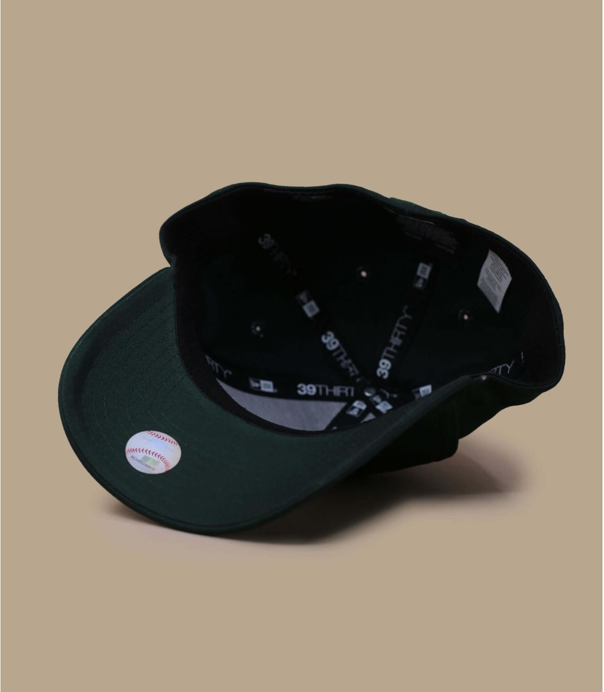 NY baseball cap groen League Ess Cap 39Thirty NY dark green New Era